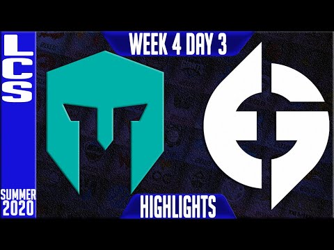 IMT vs EG Highlights | LCS Summer 2020 W4D3 | Immortals vs Evil Geniuses