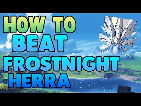 How to EASILY Beat Frostnight Herra in Genshin Impact - Free to Play Friendly! #hoyocreators