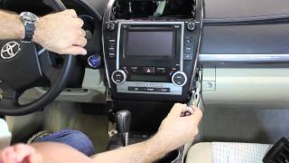 2012-2013 Camry Dashboard Removal