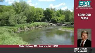 preview picture of video 'State Highway 205 Laurens NY'