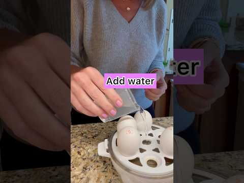 🥚 🍳 Egg cooker!  Easy fast boiled eggs! 🥚 🍳 #keto #eggs #cooking
