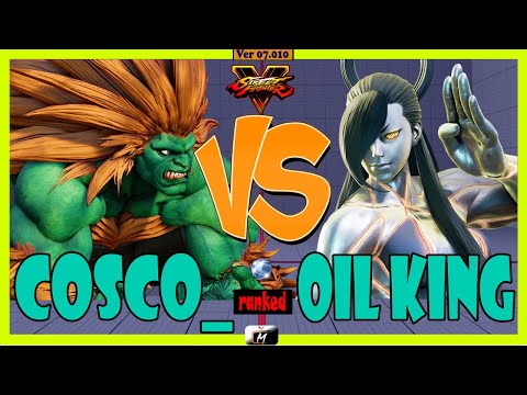 SFV Champion Edition 🌟 Cosco_ (blanka) VS (seth) UYU | Oil King 🌟 Street Fighter V 🌟