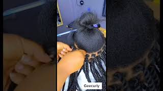 How To Twist Braid Using Brazilian Wool