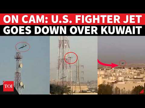 KUWAIT: U.S. F-15 Fighter Jet Goes Down After Iranian Missile Attack?  Dramatic Scenes On Cam