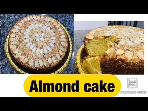 Almond Cake (Japanese Sponge Cake Style)