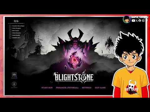 Let's Play Blightstone EA — Ep 01 A Look Into this Gridless Turn-based Dark Fantasy Roguelite