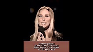 Barbra Streisand delivers pure magic with her enchanting rendition of “The Way We Were!”