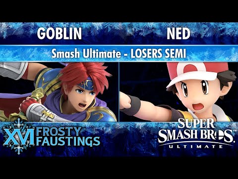 Frosty Faustings XVI Losers Semi - Goblin (Roy) vs Ned (Pokemon Trainer) - Smash Ultimate