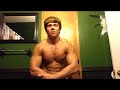 Aesthetic 17 year old bodybuilder