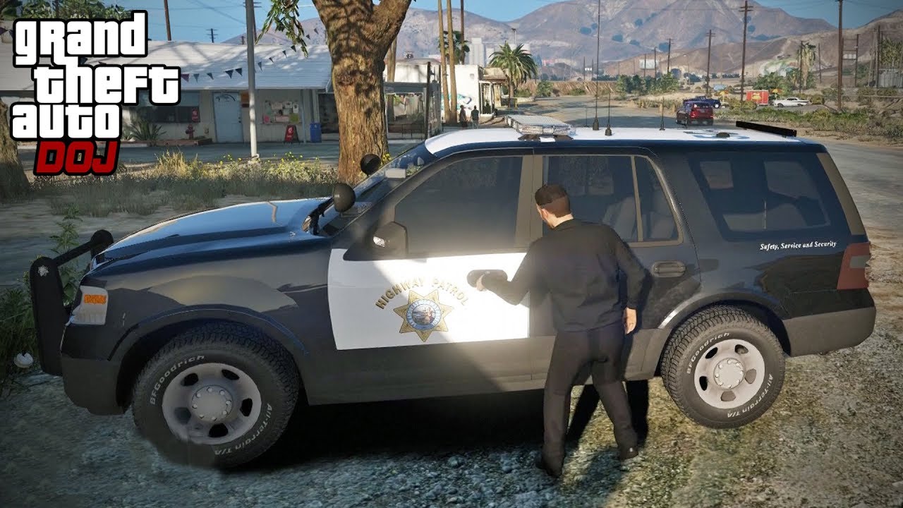 GTA 5 Roleplay - DOJ 294 - Stealing More Police Cars (Criminal)