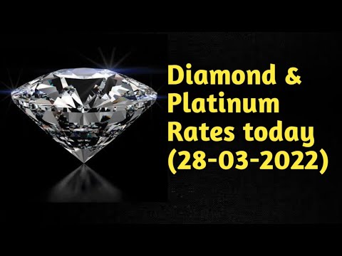 Diamond & Platinum Rates today(28-03-2022)#india🇮🇳 #diamond #diamondplatnumz #platinum #diamonds
