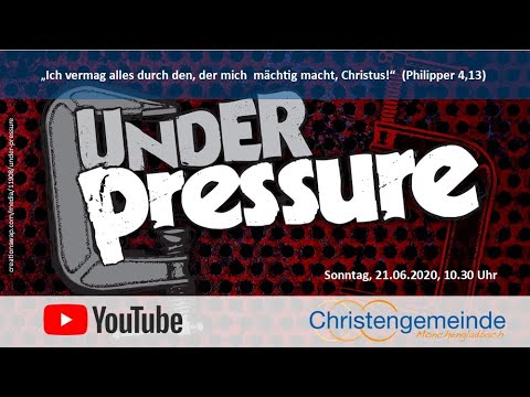 Ich vermag alles durch den, der mich mächtig macht, Christus