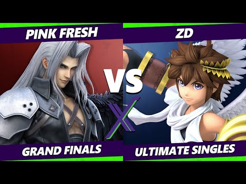 S@X 417 GRAND FINALS - Pink Fresh (Sephiroth) Vs. ZD [L] (Pit) Smash Ultimate - SSBU