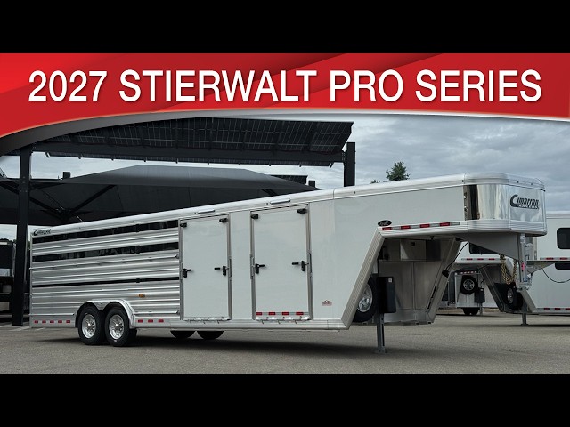 Preview image of 2027 Cimarron Stierwalt Pro Series Live Stock Trailer youtube video