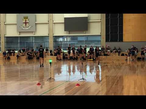 Eagles Kai Pudney 20m Sprint - SA AFL Combine