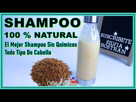 100% Natural Homemade Shampoo, Long and Abundant, Silky Hair, Stops Hair Loss\\Silvia Rostran