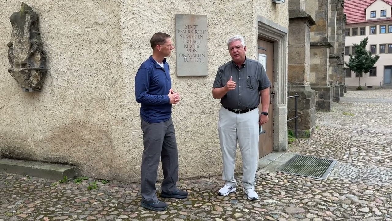 Dr. Mike Wilkinson in Wittenberg: Luther as Pastor and Preacher