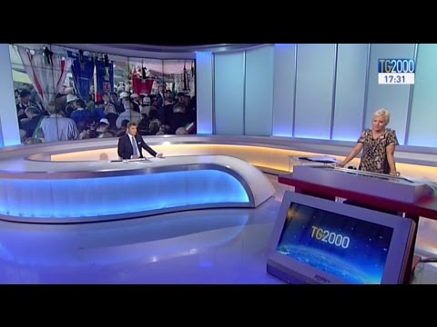 TG2000 Speciale funerali di Stato ad Amatrice - 30 agosto 2016