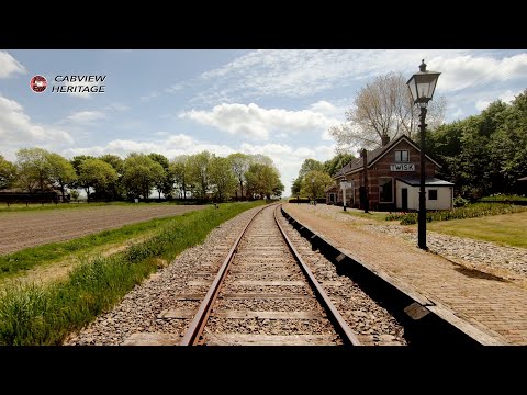 🇩🇪 Cab Ride 1922: A most nostalgic railway line: Medemblik - Hoorn SHM 14/5/2022