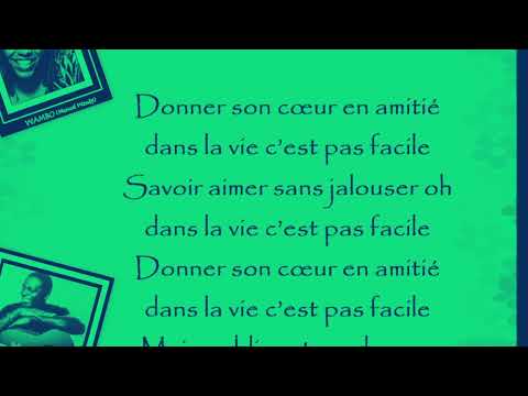 [KARAOKÉ] WAMBO FT HENRI DIKONGUE - C'EST PAS FACILE
