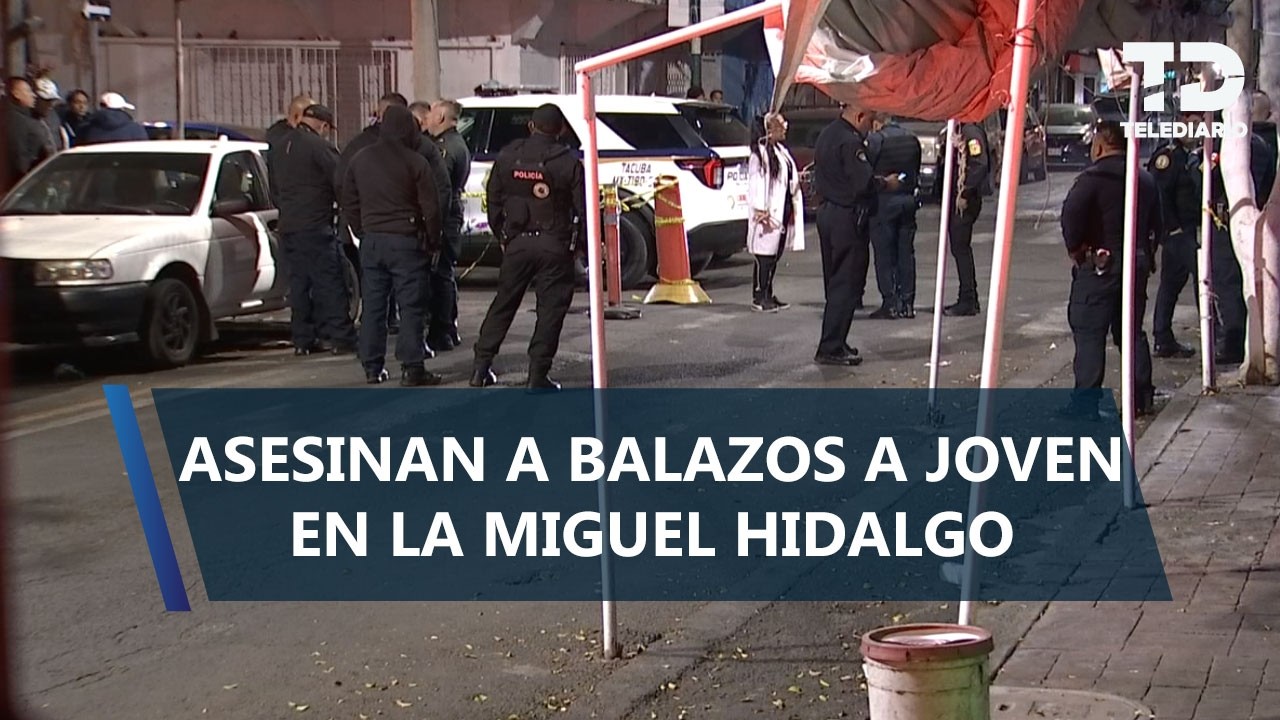 Joven es asesinado a balazos en colonia Ampliación Torre Blanca, Miguel Hidalgo; agresores huyeron