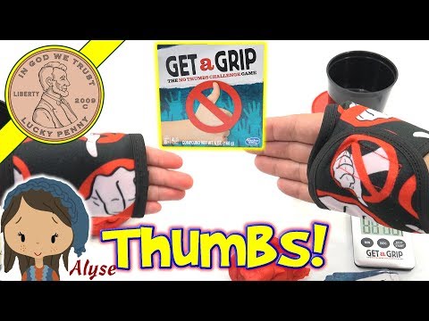 How To Play The Game Get a Grip - The No Thumbs Challenge Game