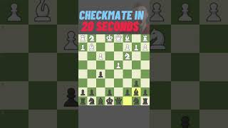 Checkmate In 20 seconds | shortest chess match