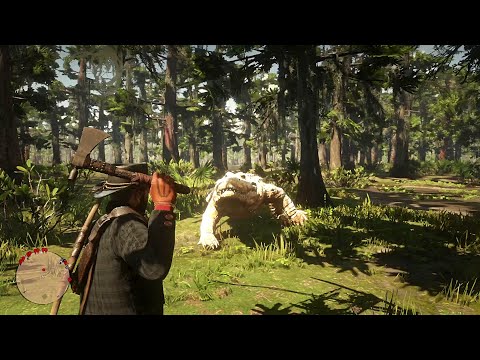 RDR2 - The brutal murder of legendary bull gator