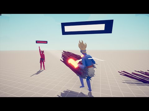 SUPER BOXER + HP BAR  vs EVERY GOD - TABS - Totally Accurate Battle Simulator