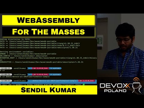 WebAssembly for the masses – Sendil Kumar