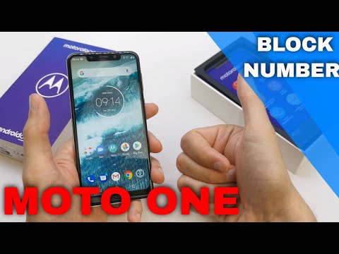 How to Block Number in Motorola One - Block Calls & Messages