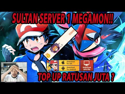 🔥🔥SULTAN SERVER 1!! TOP UP RATUSAN JUTA HANYA UNTUK AKUN GAME! [VIP 18] - MEGAMON