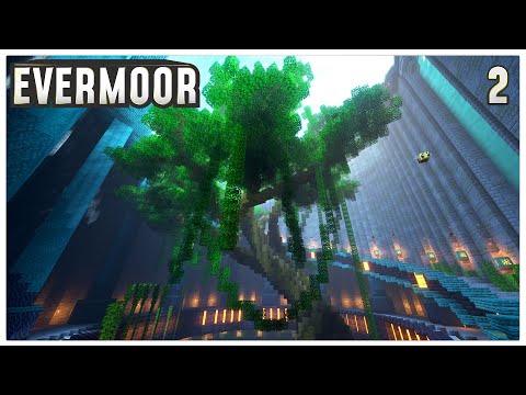 Minecraft Survival Timelapse | Jungle Base Mega Tree | Evermoor SMP #2