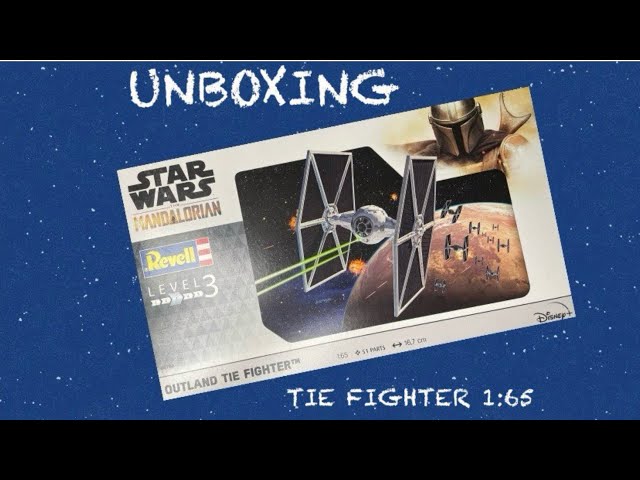 Vídeo relacionado con Revell 06782 Model Star Wars: The Mandalorian Outland Tie Fighter 1:65 Kit de modelaje, grey
