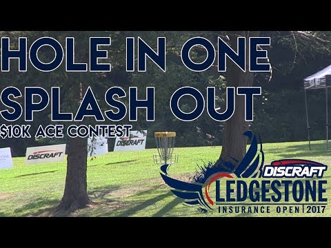 Ace Run during $10,000 Disc Golf Hole in One Contest - Ledgestone Insurance Open