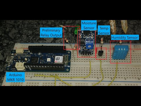 Smart Irrigation System on Arduino MKR 1010