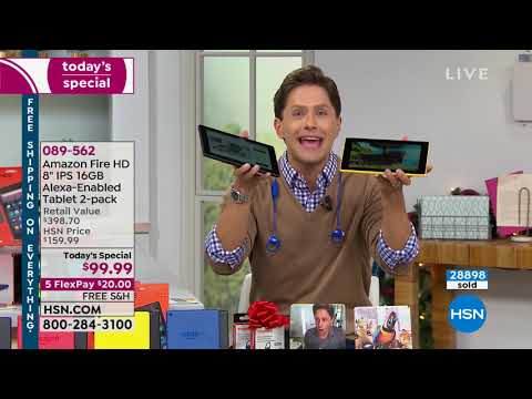 HSN | Electronic Gifts featuring Amazon 11.10.2018 - 12 PM