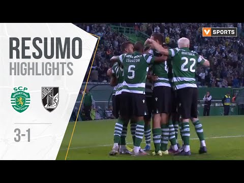 Highlights | Resumo: Sporting 3-1 Vitória SC (Liga 19/20 #8)