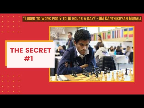 " I used to Work for 9 to 10 hours a day!" -Karthikeyan Murali