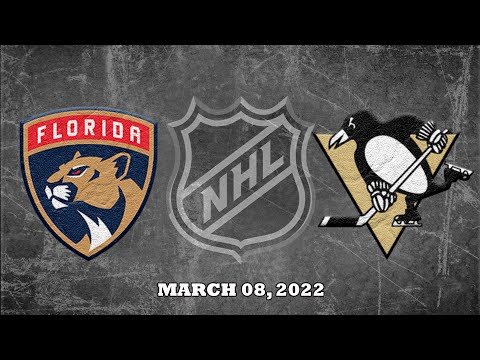 NHL Panthers vs Penguins | Mar.08, 2022