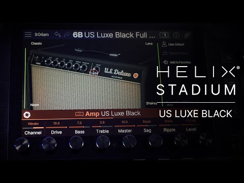 Line 6 Helix Stadium | Stadium Tour | Sound Sample | US Luxe Black