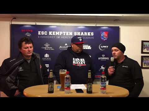 Pressekonferenz zum Spiel gegen den EV Fürstenfeldbruck