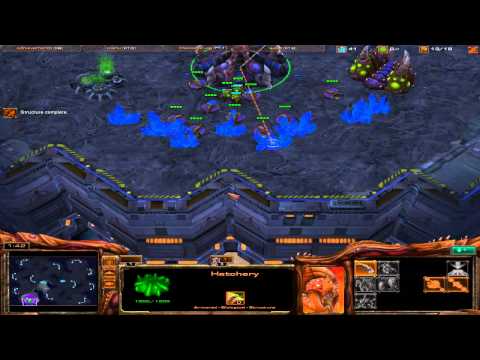 Starcraft II - Road to Gold League Game 24 DaFlix - Unbeatable Zerg/Protoss build?