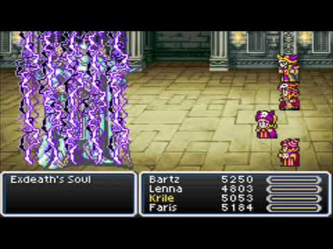 Final Fantasy V Advance GBA - All Dark Arts