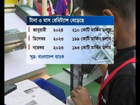 বছরের প্রথমেই সুখবর, বেড়েছে রেমিট্যান্স ও রফতানি