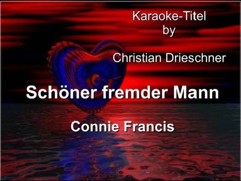 Schöner fremder Mann - Connie Francis - Karaoke Vers. 1