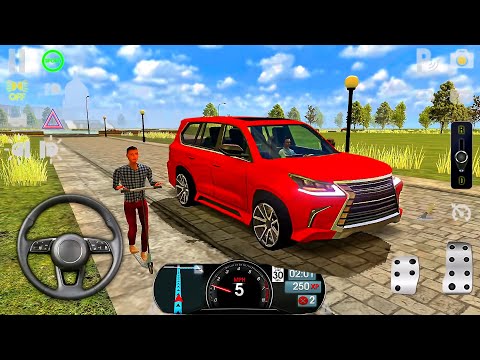 Lexus RX Suv Driving In City - Parking 3D Simulator Game - Best Android Gameplay #8