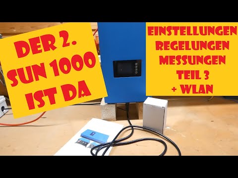Grid Tie Inverter with Limiter - GTIL - Sun1000 - Grundlagen erklärt (Teil3) Regeln und WLAN
