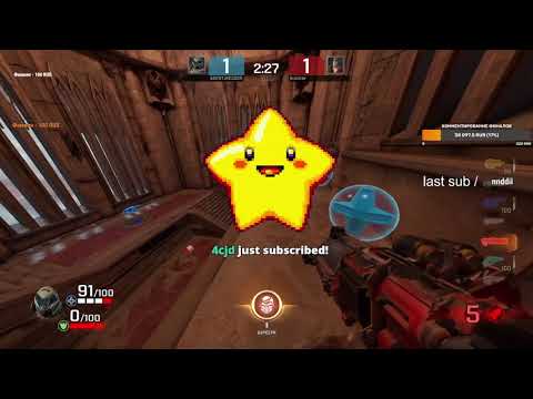 AGENT vs bukster [Corrupted Keep] (Quake Champions) {03.08.21}