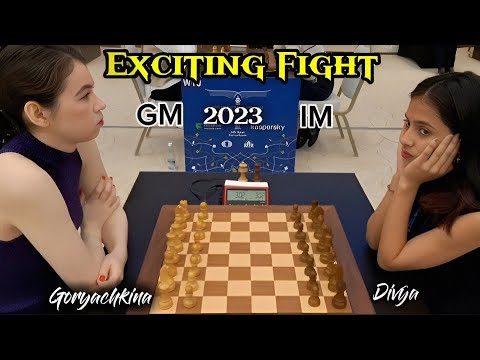 GM Aleksandra Goryachkina vs IM Divya Deshmukh | Fide World Blitz Championships 2023 | Round 11